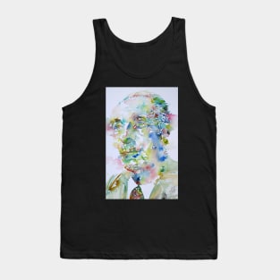 BORGES - watercolor portrait.3 Tank Top